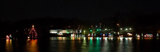 Holiday Lights, City Park, Hagerstown, Maryland, December 2008