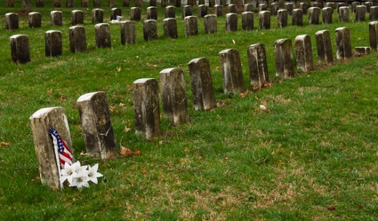 Antietam National Cemetery, Sharpsburg, Maryland, April 6, 2008