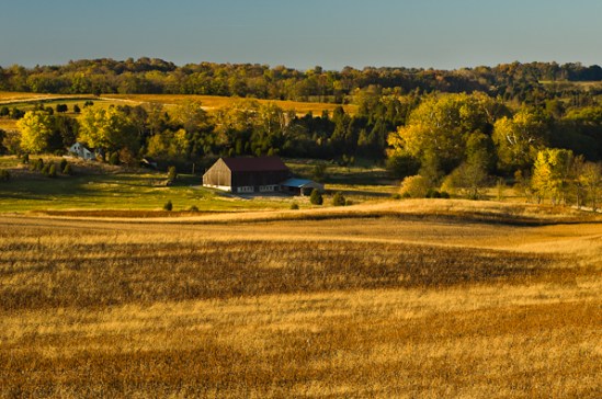 View From Tower, Antietam Battlefield, Sharpsburg, Maryland, Oct