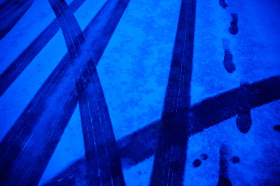 Tracks, Hunter Hill, Hagerstown, Maryland, December 8, 2013