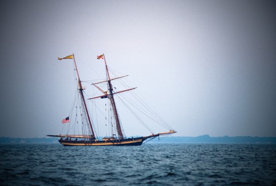 Pride of Baltimore, Chesapeake Bay, Maryland, October 30, 1999