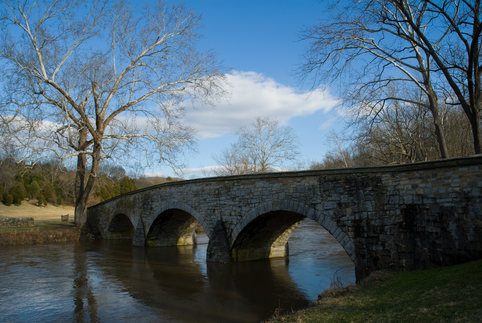 Burnside Bridge, Antietam National Battlefield Park, March 5, 20
